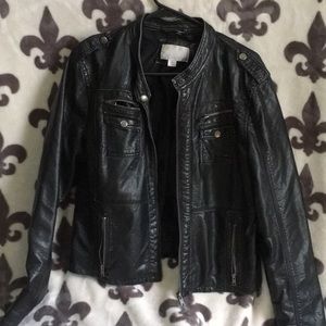 Leather jacket